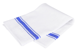 White/Blue Glass Cloth Cloth (Pack of 50)